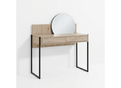 Tavolo per il trucco Beige Specchiera Camera da letto Mobili Design Elegante Lusso Bello Nuovo