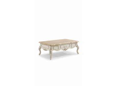 Tavolino Bianco Tavoli Soggiorno Design Classico Elegante Mobili