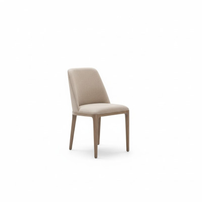 Design di lusso sedia imbottita sedie seduta sala da pranzo legno tessuto poltrona legno massello