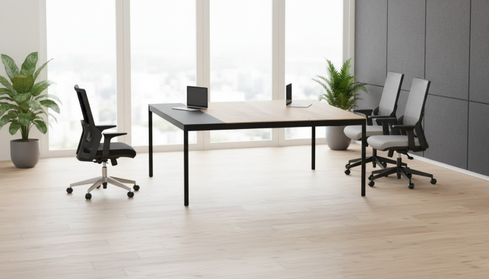 Scrivania in legno massello mobili per ufficio
