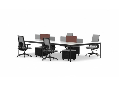 Moderni grande tavolo da lavoro, mobili da ufficio, tavolino per laptop, superficie di lavoro per ufficio