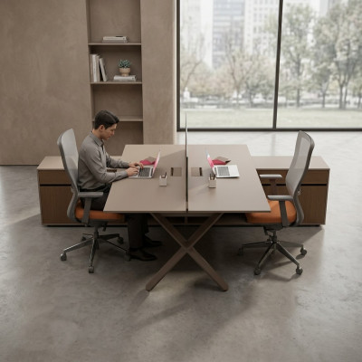 Mobili per ufficio Scrivanie Mobili da ufficio di grandi dimensioni Mobili da ufficio moderni in legno