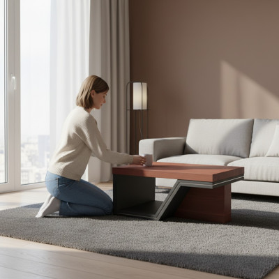 Tavolino da salotto di design moderno Mobili da ufficio di lusso Tavolini laterali di lusso Mobili di lusso