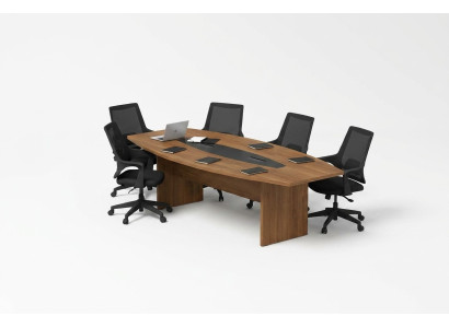 Grande scrivania da ufficio, tavoli per riunioni, mobili per conferenze, arredamento per ufficio, design.