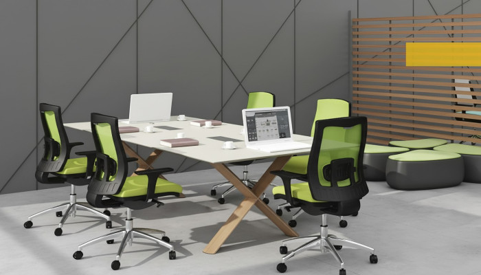 Grande tavolo da lavoro Mobili da ufficio Tavoli per conferenze Arredamento Mobili in legno Moderni