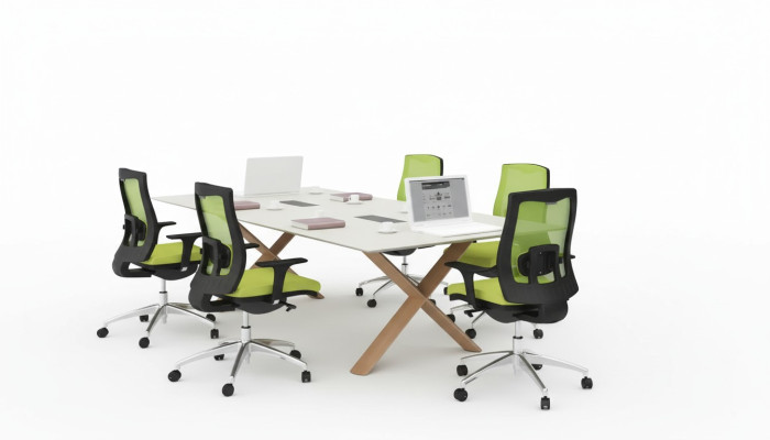 Grande tavolo da lavoro Mobili da ufficio Tavoli per conferenze Arredamento Mobili in legno Moderni