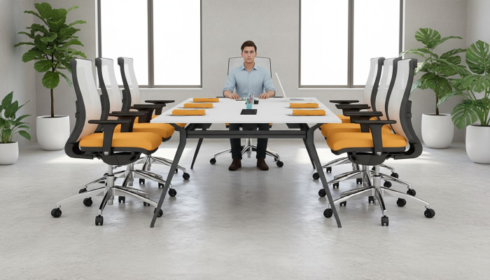 Mobili per ufficio, tavoli design, tavoli per riunioni e conferenze, arredamento moderno.