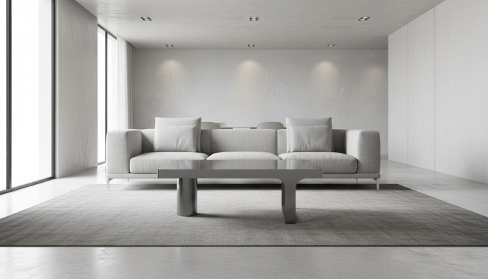 Tavolino da salotto di lusso design di mobili da ufficio in legno grigio
