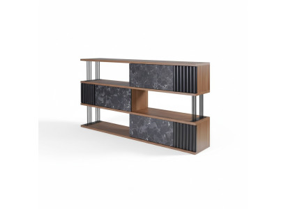 Armadio ad archivio Mensole in legno Design nuovo Armadio da ufficio Sistema mobili di arredamento