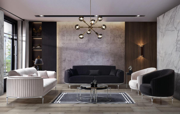 Set di divani 3 posti 1 design divano divani imbottiti divano moderno