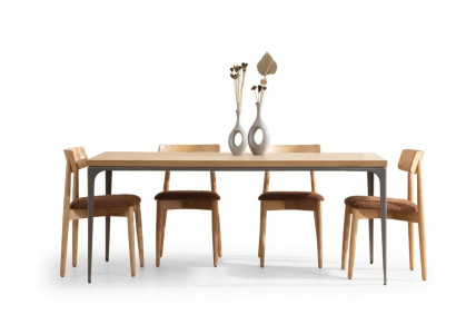 Tavolo da pranzo marrone tavolo di lusso stile sala da pranzo classico moderno mobili nuovi