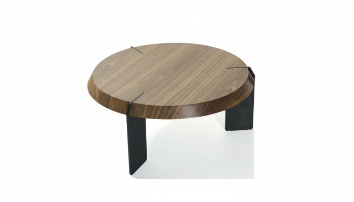 Tavolino da salotto Tavolino d'appoggio Tavolo design Tondo Tavolino da salotto Nuovo