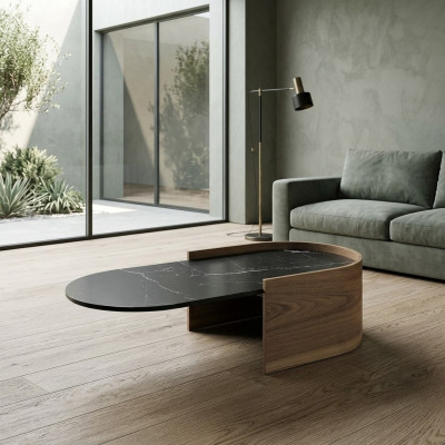 Tavolo da caffè Tavoli Tavolino da designer Tavolino di lusso in legno Tavolo da soggiorno