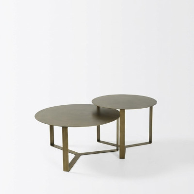 Set da tavolo 2 pezzi. Tavolini da divano Tavolino da salotto Tavolino da caffè Design Tavolino da soggiorno.