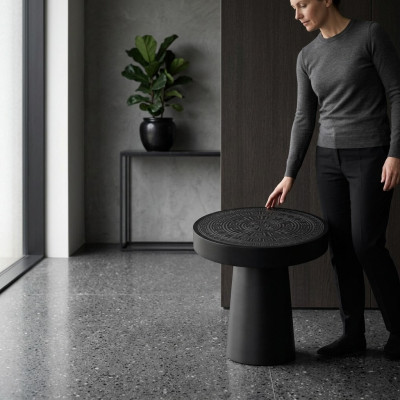 Tavolino Tavolinetto Stile italiano Mobili di lusso Design del tavolo Nuovo