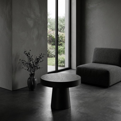 Tavolino Tavolinetto Stile italiano Mobili di lusso Design del tavolo Nuovo