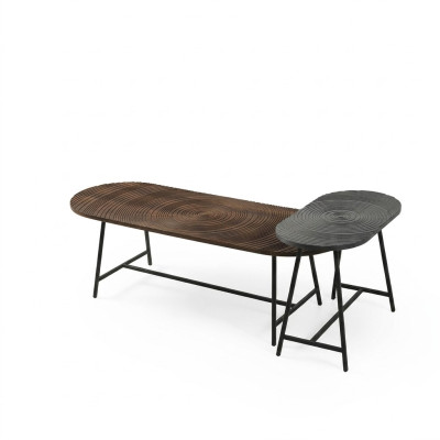 Tavolini da caffè di lusso di design stile italiano per il soggiorno.