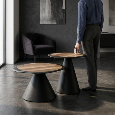 Tavolini da salotto, tavoli design, tavolino, set di tavolini 2 pezzi.