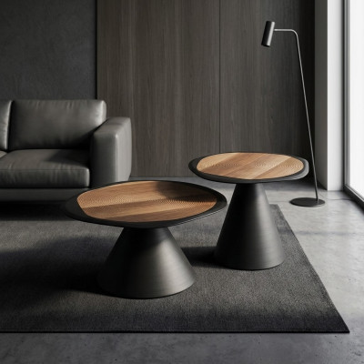 Tavolini da salotto, tavoli design, tavolino, set di tavolini 2 pezzi.