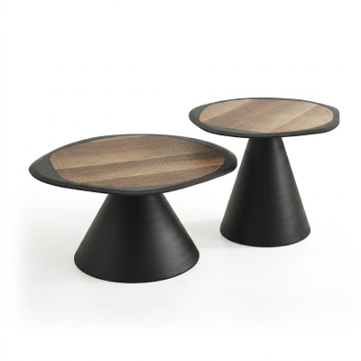 Tavolini da salotto, tavoli design, tavolino, set di tavolini 2 pezzi.