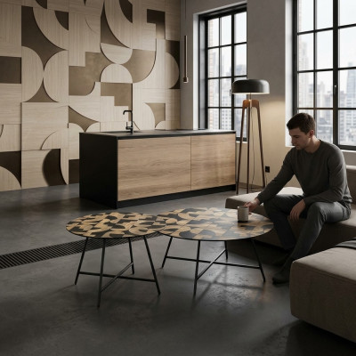 Tavoli da caffè 2 pezzi. Tavolino da salotto tavolini da caffè Designer.