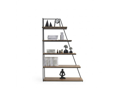 Design Libreria Scaffali Soggiorno Armadi Mensole in Acciaio Inossidabile Libreria
