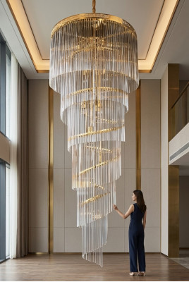 Lampadario lampada a sospensione nuovo Lampada da designer di lusso Moderna sala da pranzo
