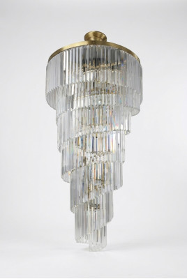 Lampada lussuosa lampadario soffitto plafoniera soggiorno bianco moderno luci
