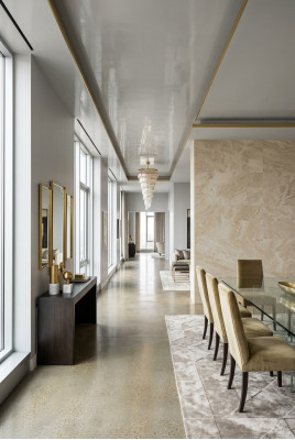 Lampadario a soffitto a pendente con cristalli d'oro per soggiorno