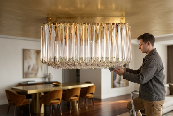 Lampadario lampada soggiorno cristalli luci soffitto luci di lusso