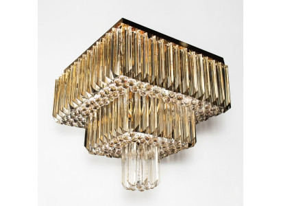 Lustro moderno lampadario da soffitto di design nuovo oro di lusso per soggiorno.