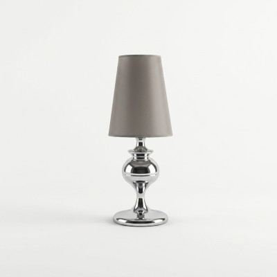 Lampada da tavolo Lampada da lettura Lampada Luminoso Lampada da comodino Grigio Metallo Soggiorno