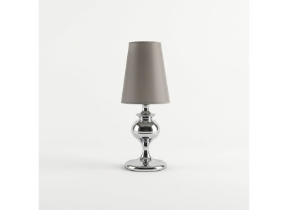 Lampada da tavolo Lampada da lettura Lampada Luminoso Lampada da comodino Grigio Metallo Soggiorno