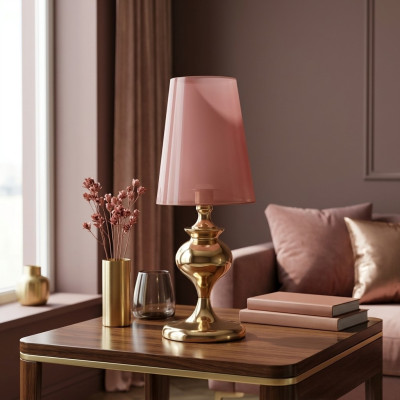 Lampade da tavolo design di lusso moderno lampada da terra rossa soggiorno