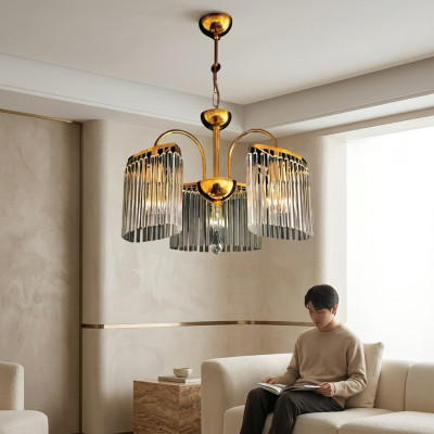 Lampadario plafoniera lampada da soffitto lampadario oro nuovo.