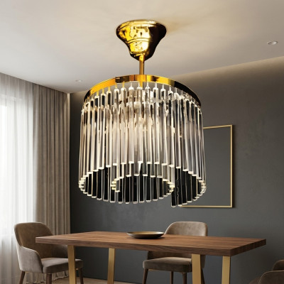 Lampadario Soggiorno Lampada Soffitto Lampadario Oro Nuovo