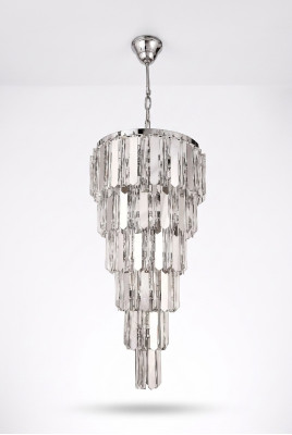Lampadario Luster Plafoniera Lampada a soffitto in cristallo Lampadario Sospensione