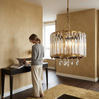 ronleuchter Lampadario in cristallo Lampadario in soggiorno Luminoso lucido nuovo Moderno