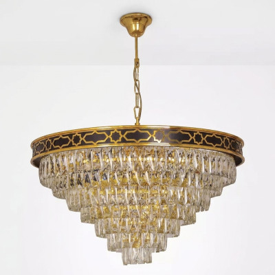 Plafoniera lampadario lampada tonda lampada oro lampada a soffitto lampade