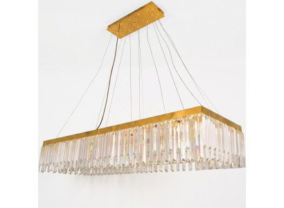 Lustro di lusso lampadario illuminazione lampada lampadario cristallo oro