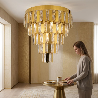 Lampadario Soffitto Soggiorno Lampadario Soggiorno di lusso Cristallo