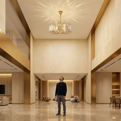Lampadario Moderno Soggiorno Luce Lampadario a Soffitto Lampadario di Lusso