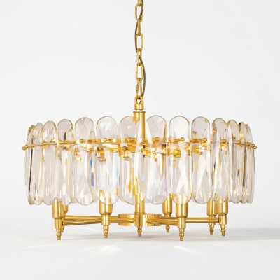 Lampadario a soffitto nuovo sospensione lampadario salotto dorato moderno