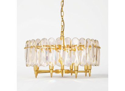 Lampadario a soffitto nuovo sospensione lampadario salotto dorato moderno