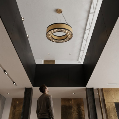 Cristallo lampadario soffitto illuminazione del soggiorno lampadario lampada luce di lusso