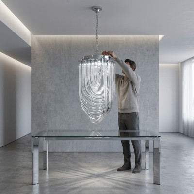 Lampadario lampada a soffitto Lampada da soffitto di lusso Luce a soffitto Lustre nuovo Soggiorno