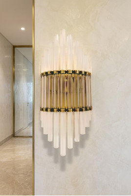 Plafoniera di design Lampada da parete Lampda di lusso Lampada da parete in cristallo
