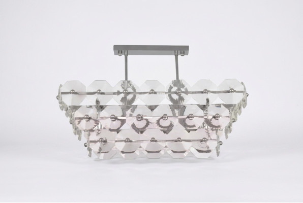 Lampadario lampada da soffitto lampada illuminazione soggiorno Lampade argento