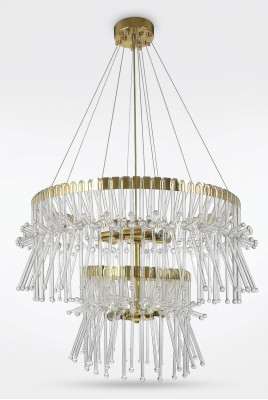 Design a soffitto dalle linee arrotondate Lampadario Plafoniera Lampada Lampadario Luce