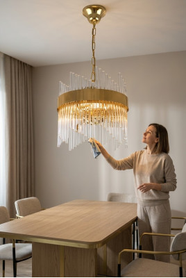Lampada a soffitto stile moderno Lampada da soffitto Lampada da soffitto Lampada d'oro